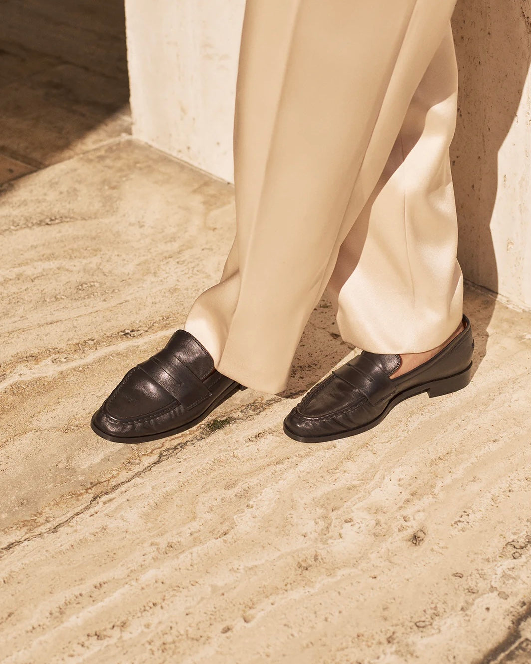 ATP Atelier Airola loafer, nappa sort