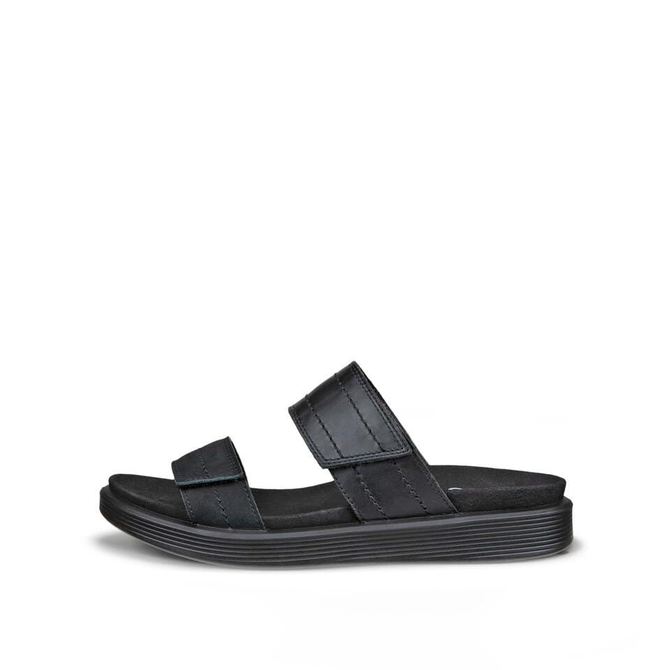 ECCO Soft sandal slide, sort