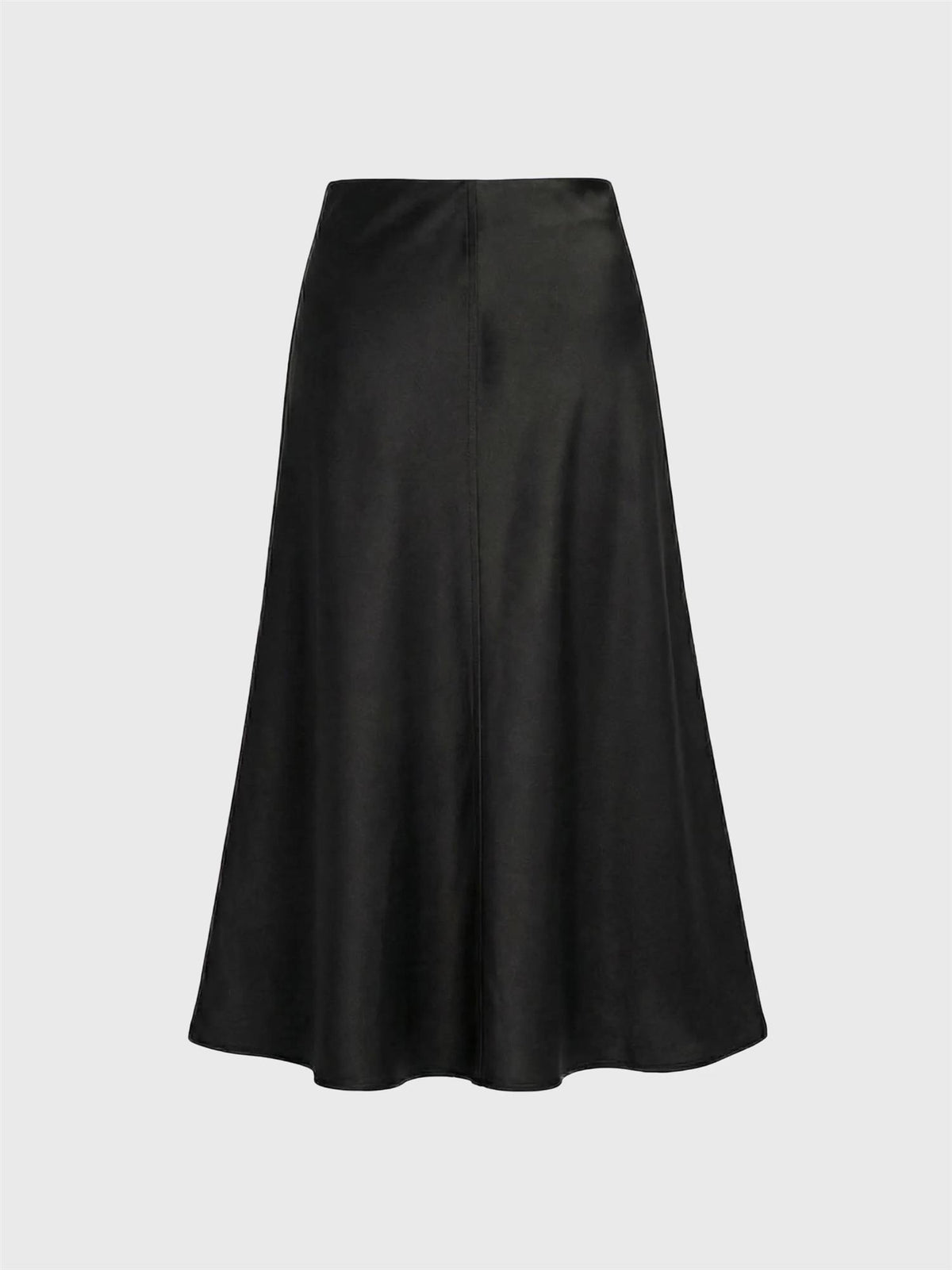 Marville Road The Rhonda satin skirt, sort
