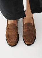 Vagabond Linn loafer, semsket cocoa brown