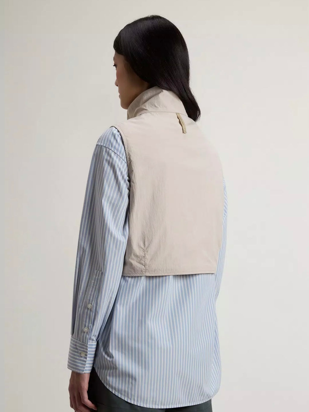 Woolrich Layering vest, light oak