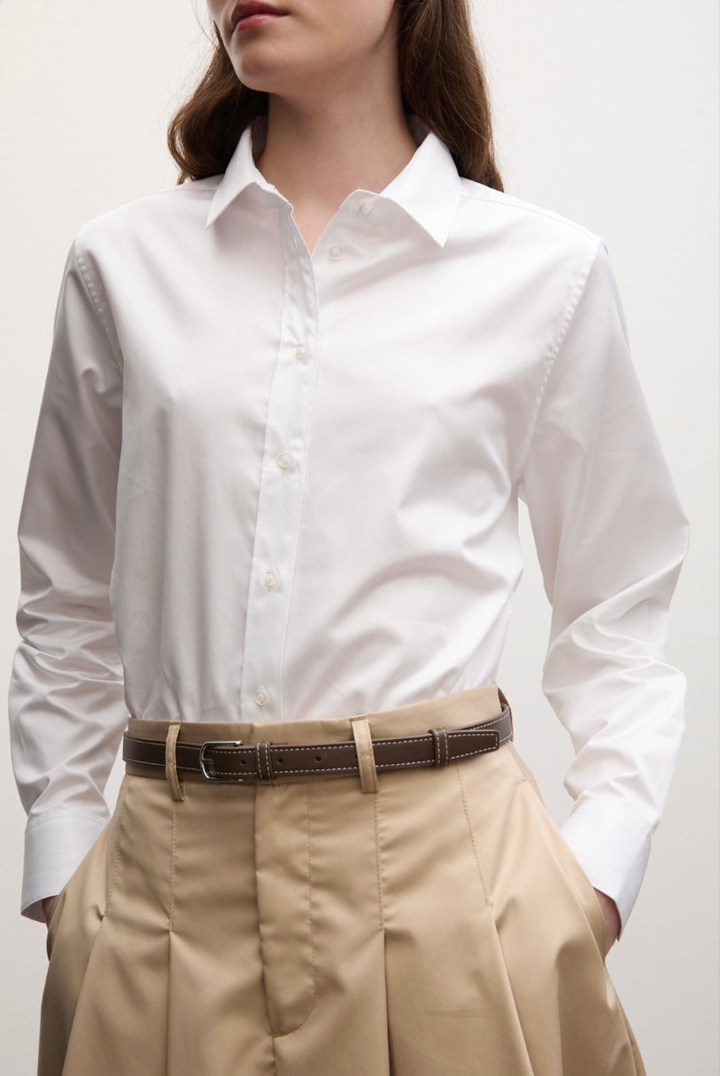 Julie Josephine Embla, Slim Leather belt, Brown