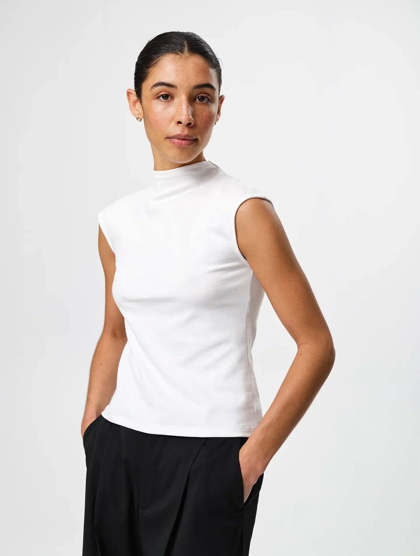 Julie Josephine Ariel top, hvit