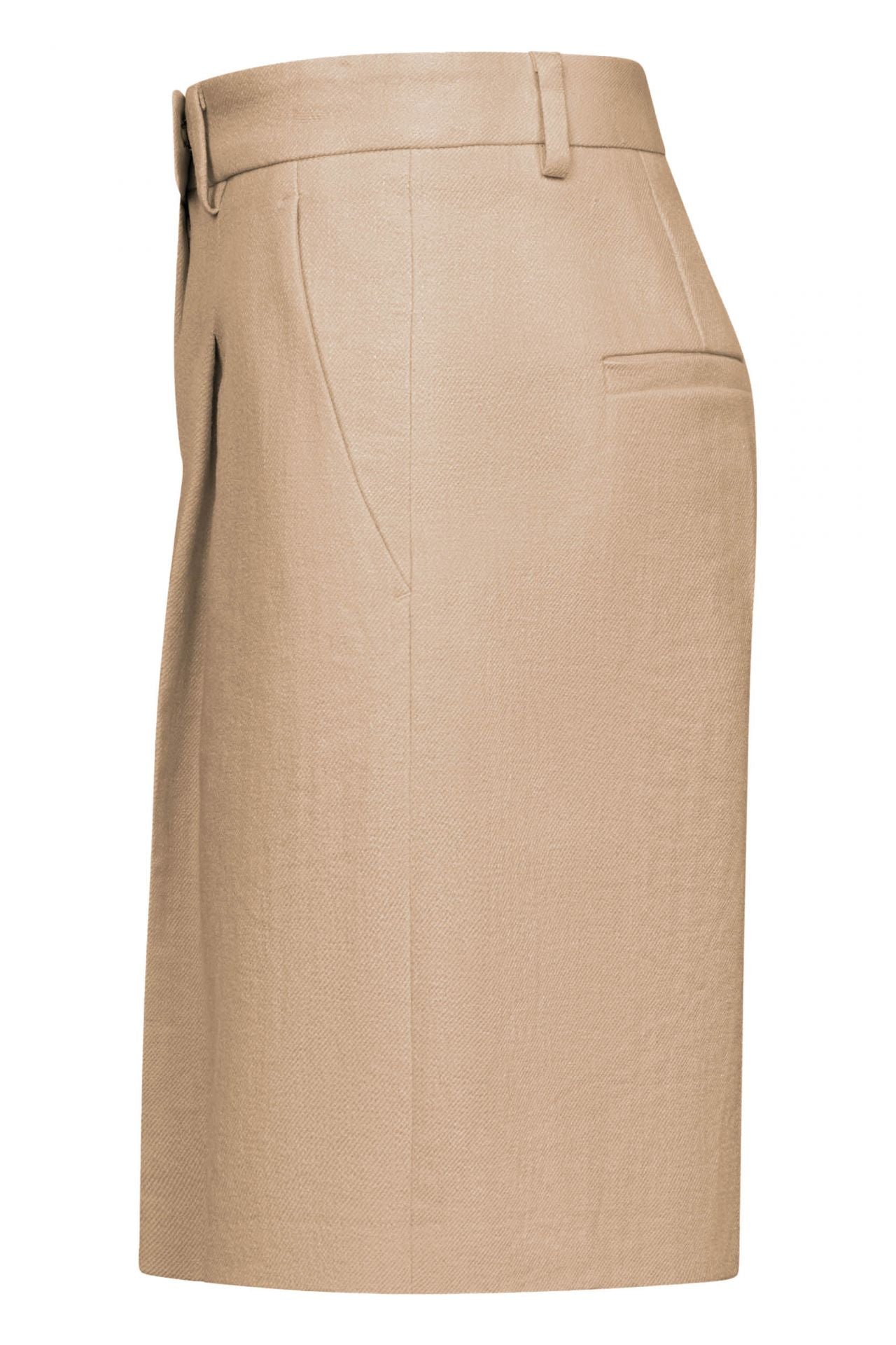 Seductive Chrissy shorts, fine linen, ginger