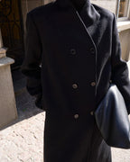 Marville Road The Minou wool coat, sort