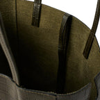 ECCO Aven tote croc, Green pine