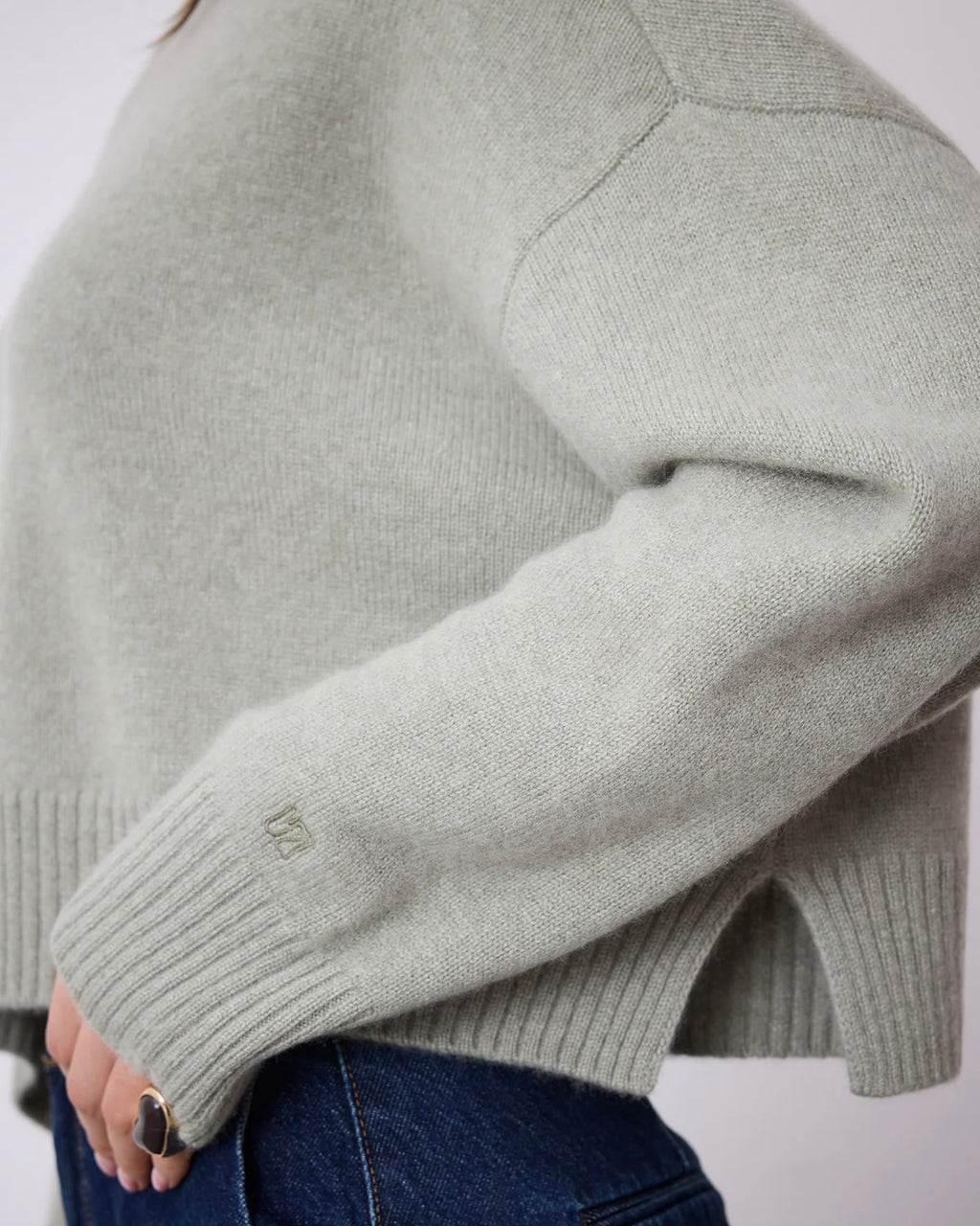 Notshy Cashmere Tayra genser, olive