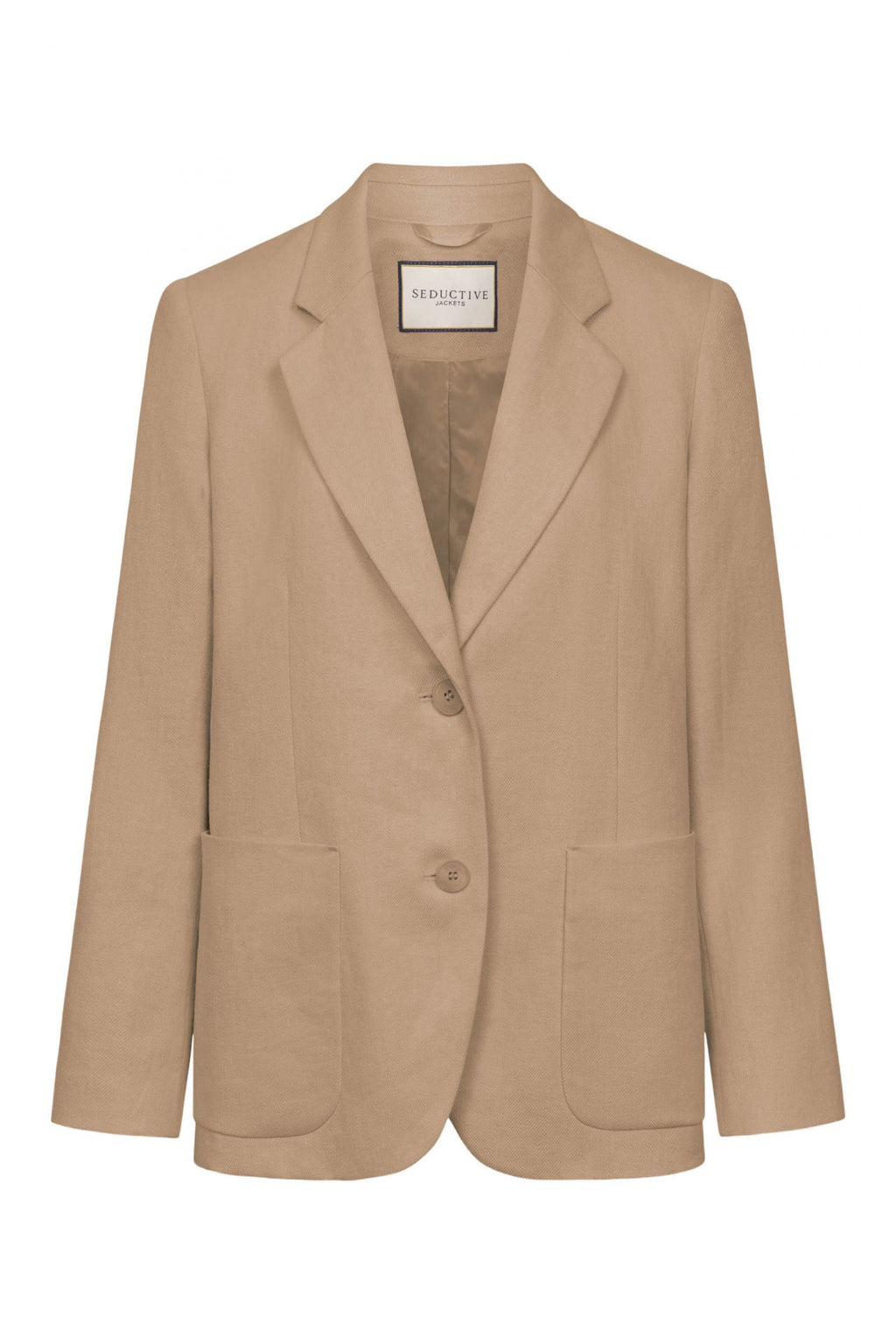 Seductive Carette fine linen, ginger