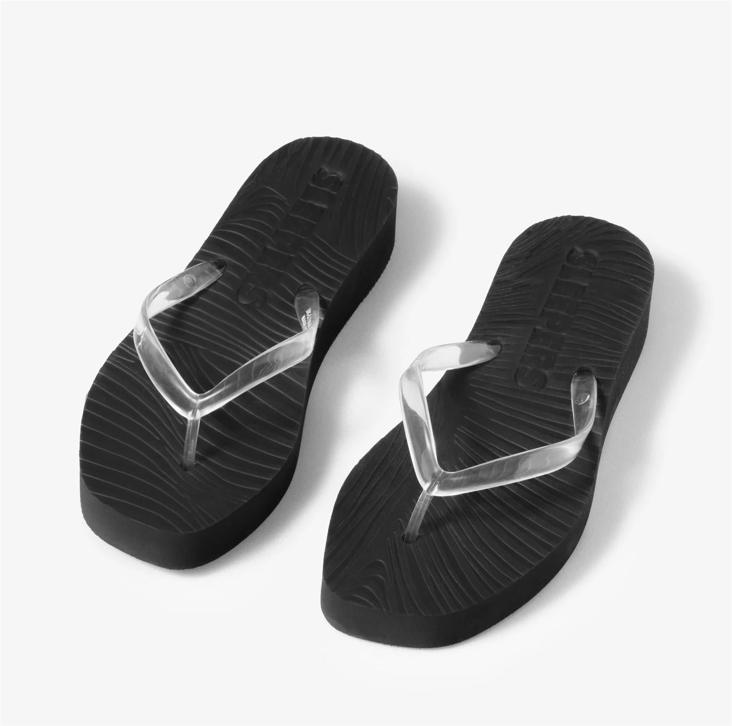 Sleepers Tapered Platform, Black transparant