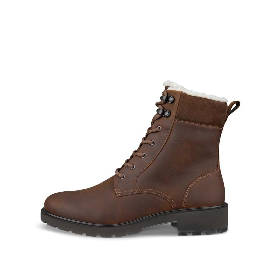 ECCO Metropole Vienna warm snøre, Camel