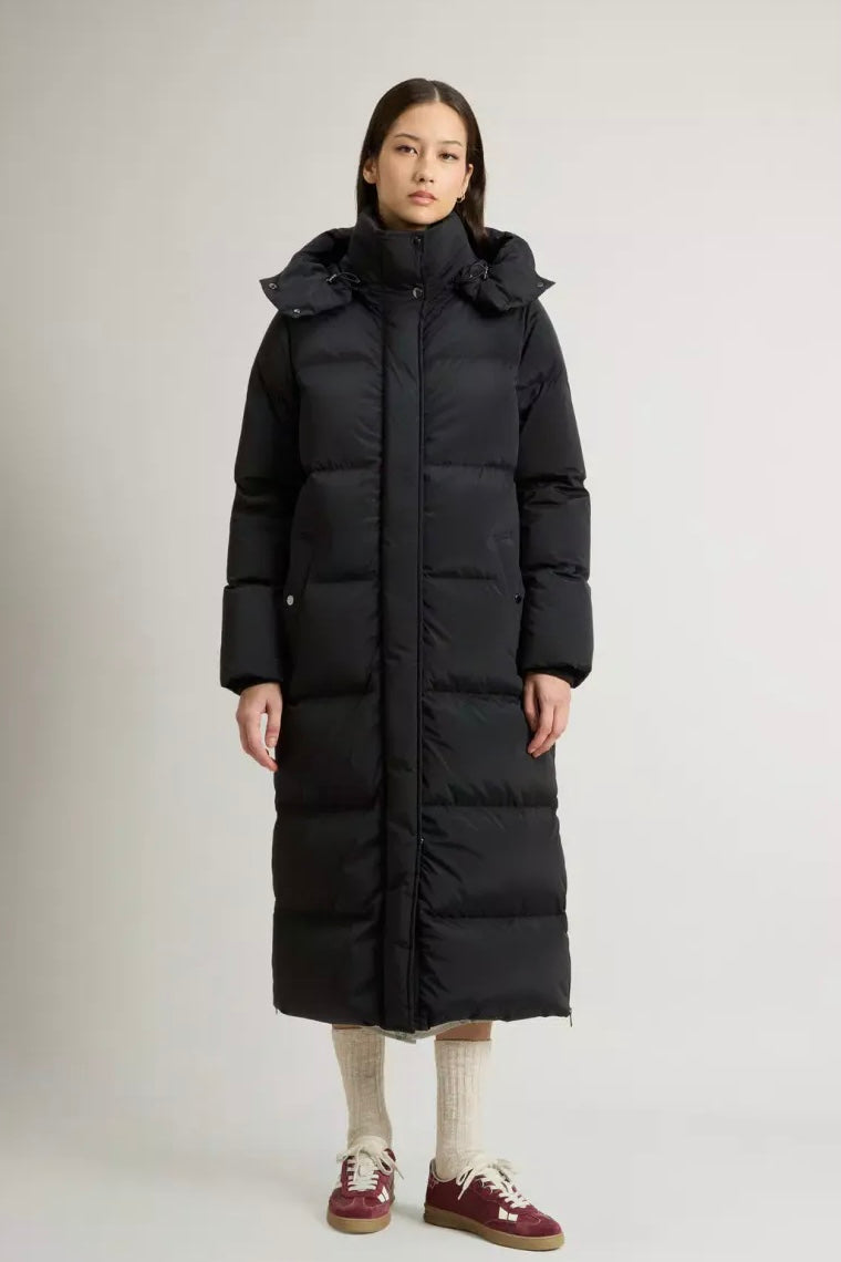 Woolrich Long Kelly parka, svart