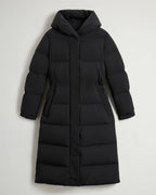 Woolrich Cloud Madison long coat, svart