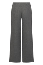 Seductive Naley bonded wool flannel, grå