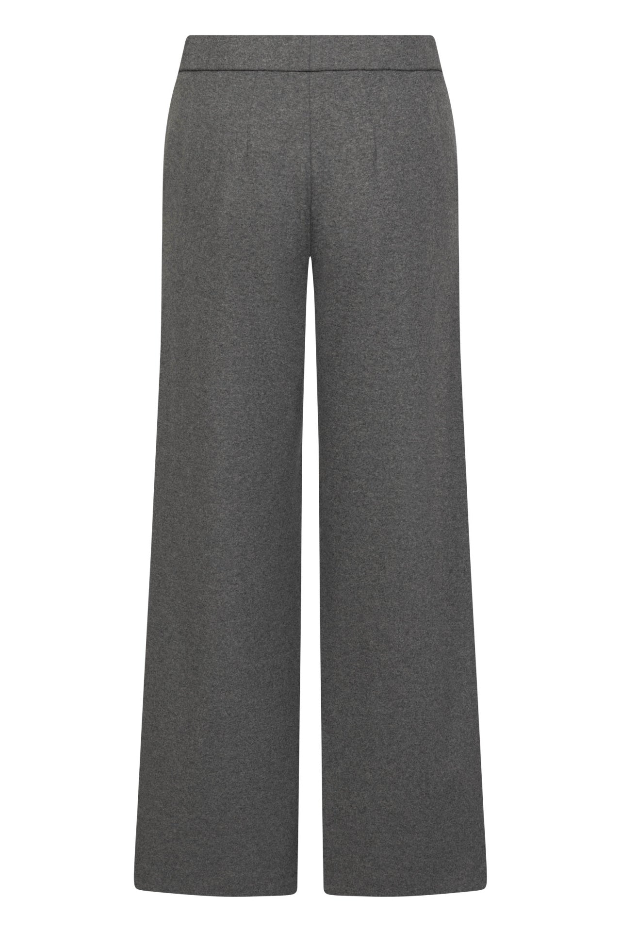 Seductive Naley bonded wool flannel, grå