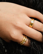 Philippa Studios Ella ring, forgylt gull