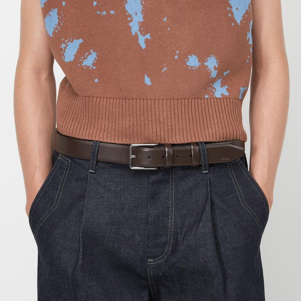 ECCO Belte Italian stretch, mocha