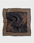 Le scarf Gemini Scarf, Black, 65x65