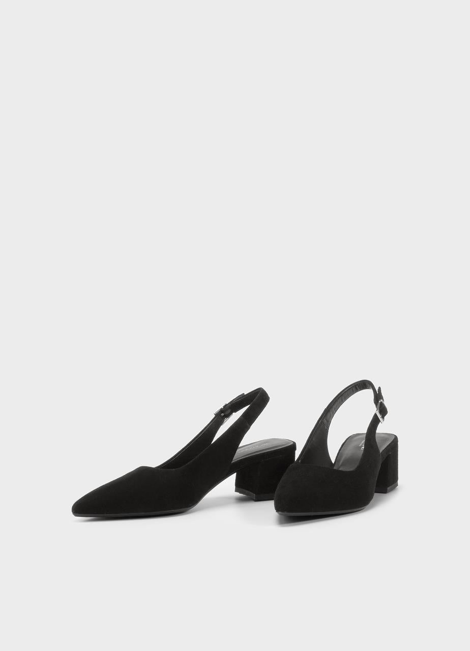 Vagabond Marta slingback 50, sort semsket
