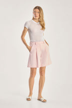Seductive Chrissy shorts, fine linen, sort