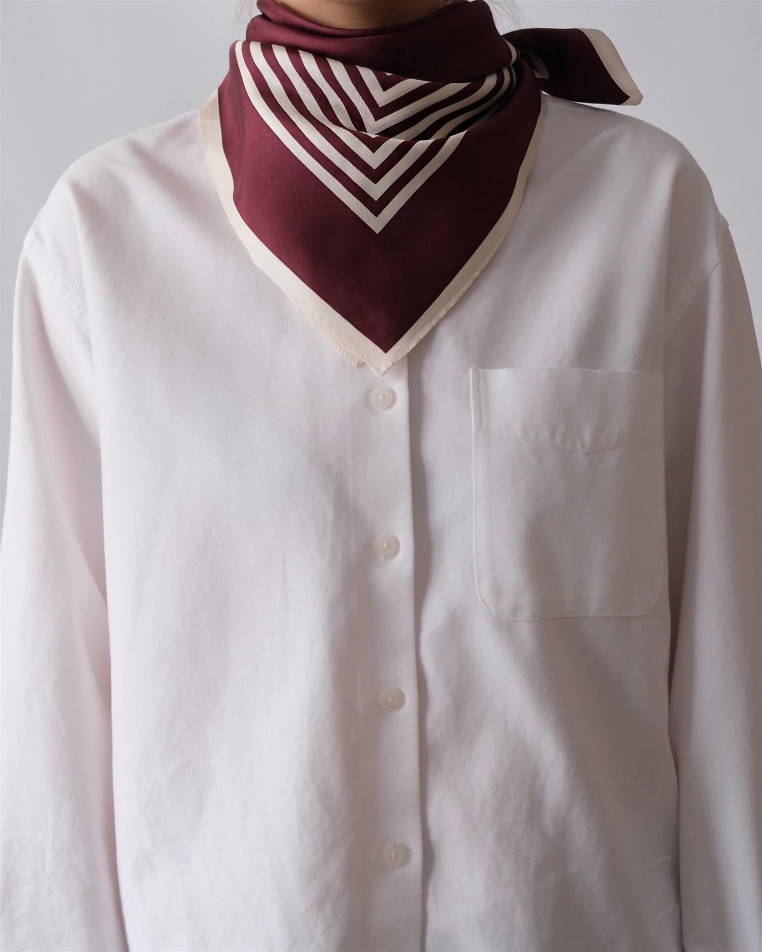 Le scarf No. 13, Wine Red, 65x65