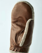 Hestra Jeanne mitt, light brown