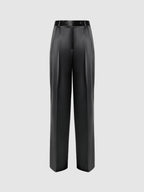 Andiata Gytta trouser satin, sort