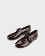 Vagabond Aleya spenne, lakk chocolate