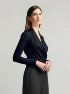 Andiata Fifi Loong sleeve, Sort
