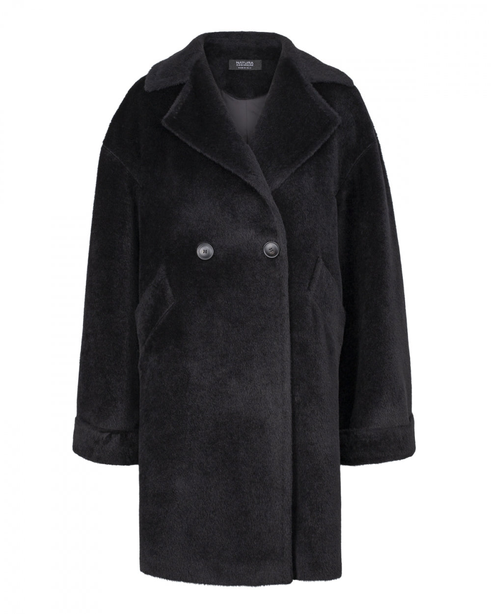 Natura Cashmere  Lorenza alpaca, sort