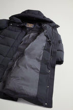 Woolrich Madison Quilted Coat, matt Stretch Nylon sort