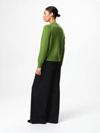 Julie Josephine Alma sweater, tulip green
