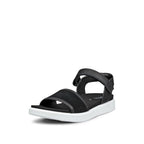 ECCO Soft sandal D 2, Sort