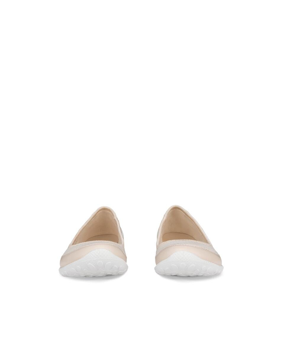 ECCO Biom Lite Ballerina tekstil, Limestone