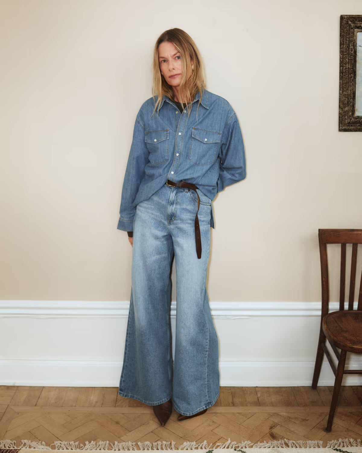 Jeanerica Angela light blue vintage