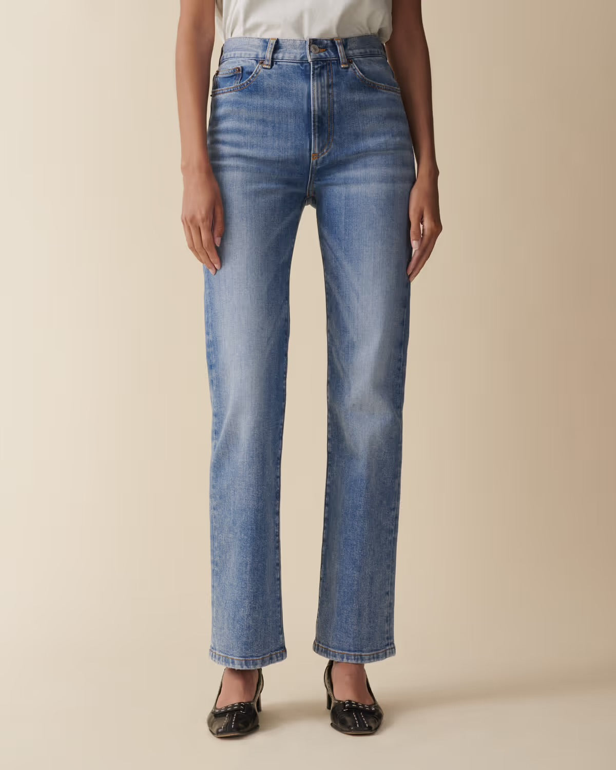 Jeanerica Eiffel, light classic vintage