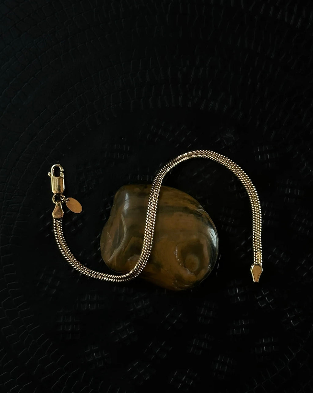 Philippa Studios Snake Armbånd, forgylt gull
