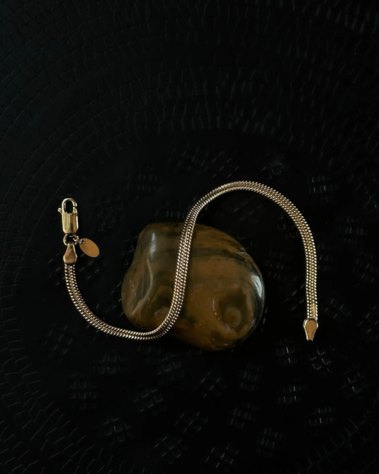 Philippa Studios Snake Armbånd, forgylt gull