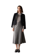 Seductive Bobby bonded wool flanell, grå