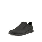 ECCO Irving Loafer nubuck, Sort