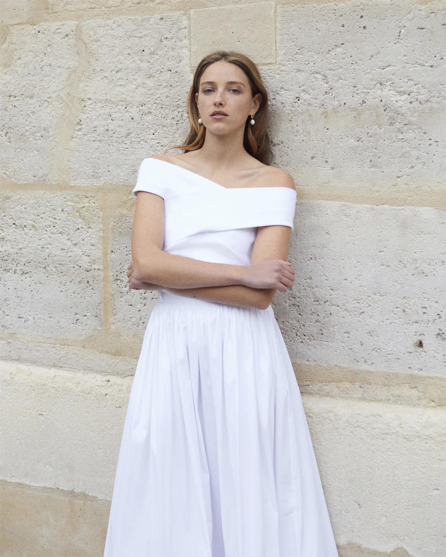 Andiata Abelena top, hvit