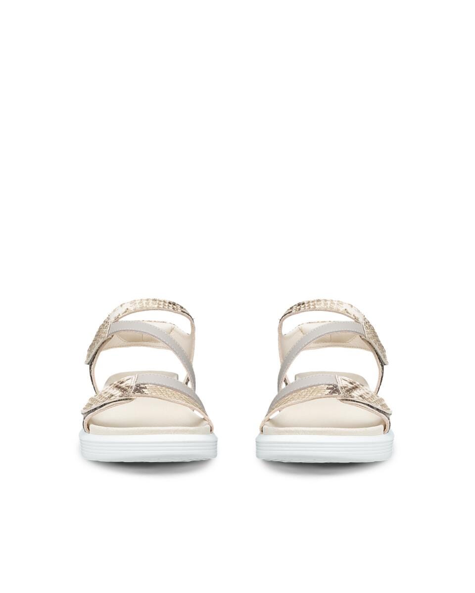ECCO Soft Sandal D, Foil/python