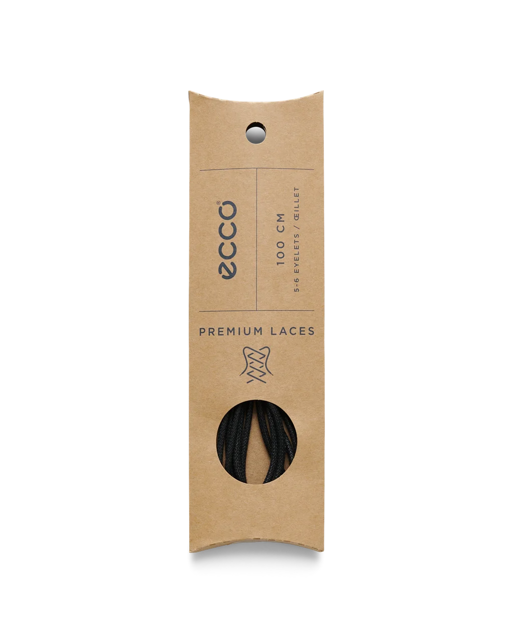 ECCO Lisser rund sort