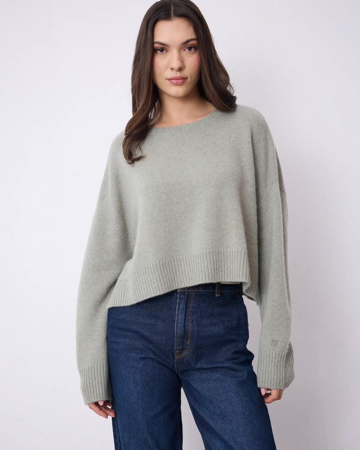 Notshy Cashmere Tayra genser, olive