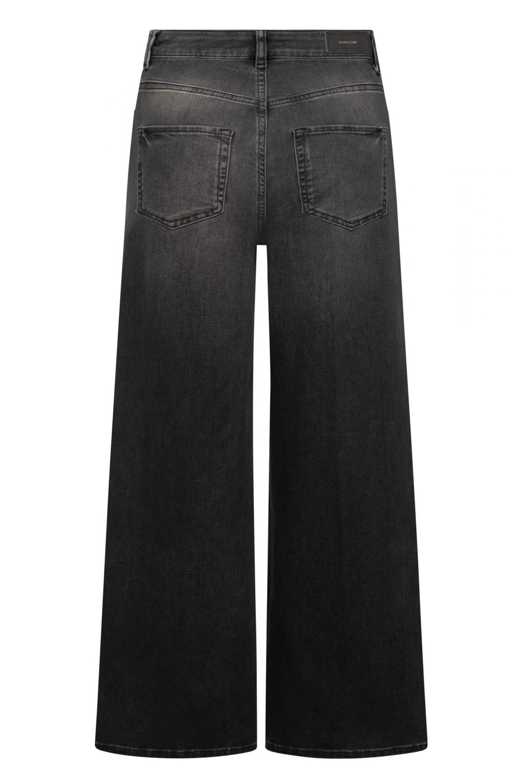 Seductive Maury rich soft denim, gråsvart