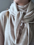 Notshy Cashmere Eleonore skjerf, sand