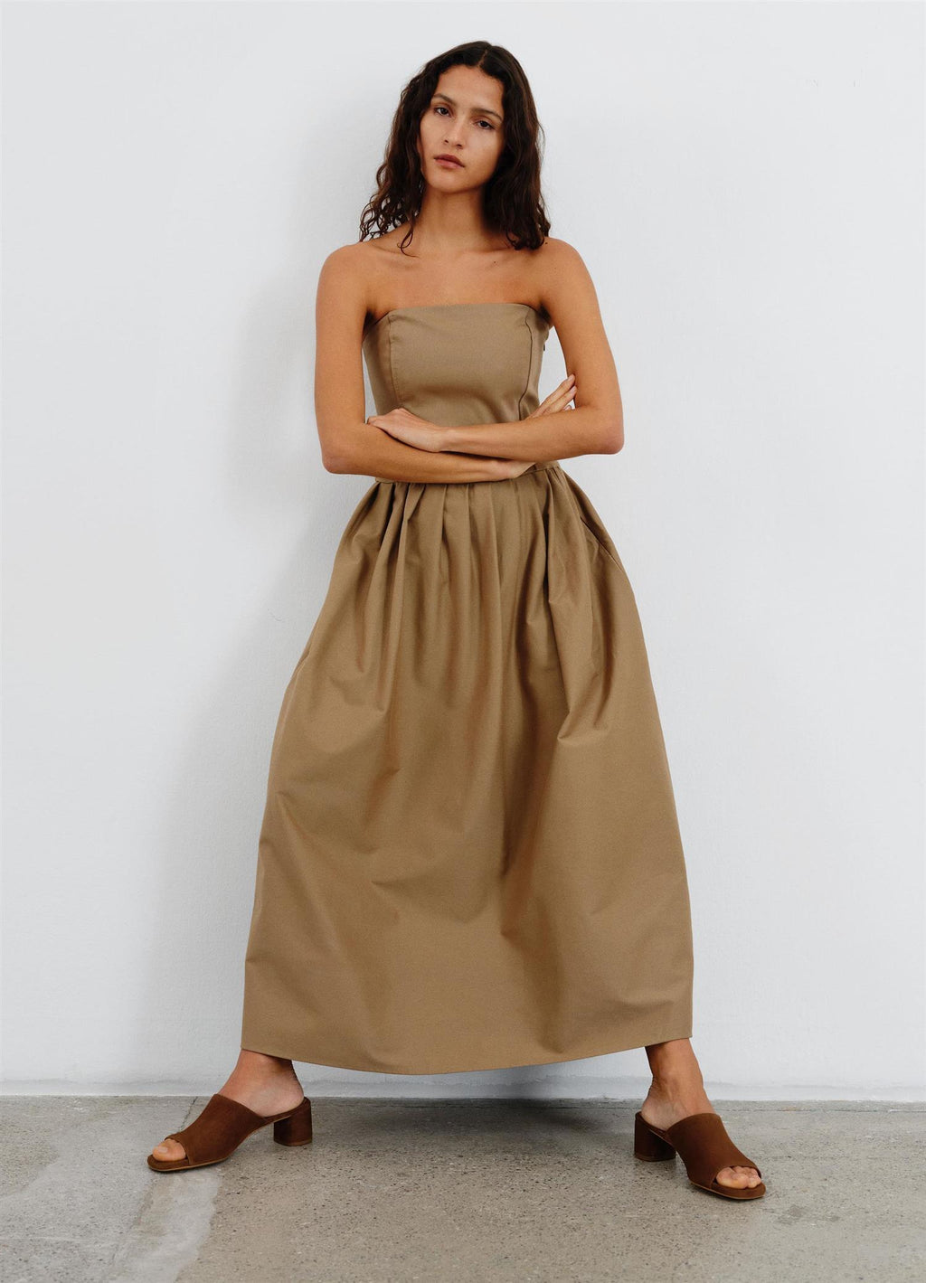 Vagabond Piper mule 45, coccoa brown