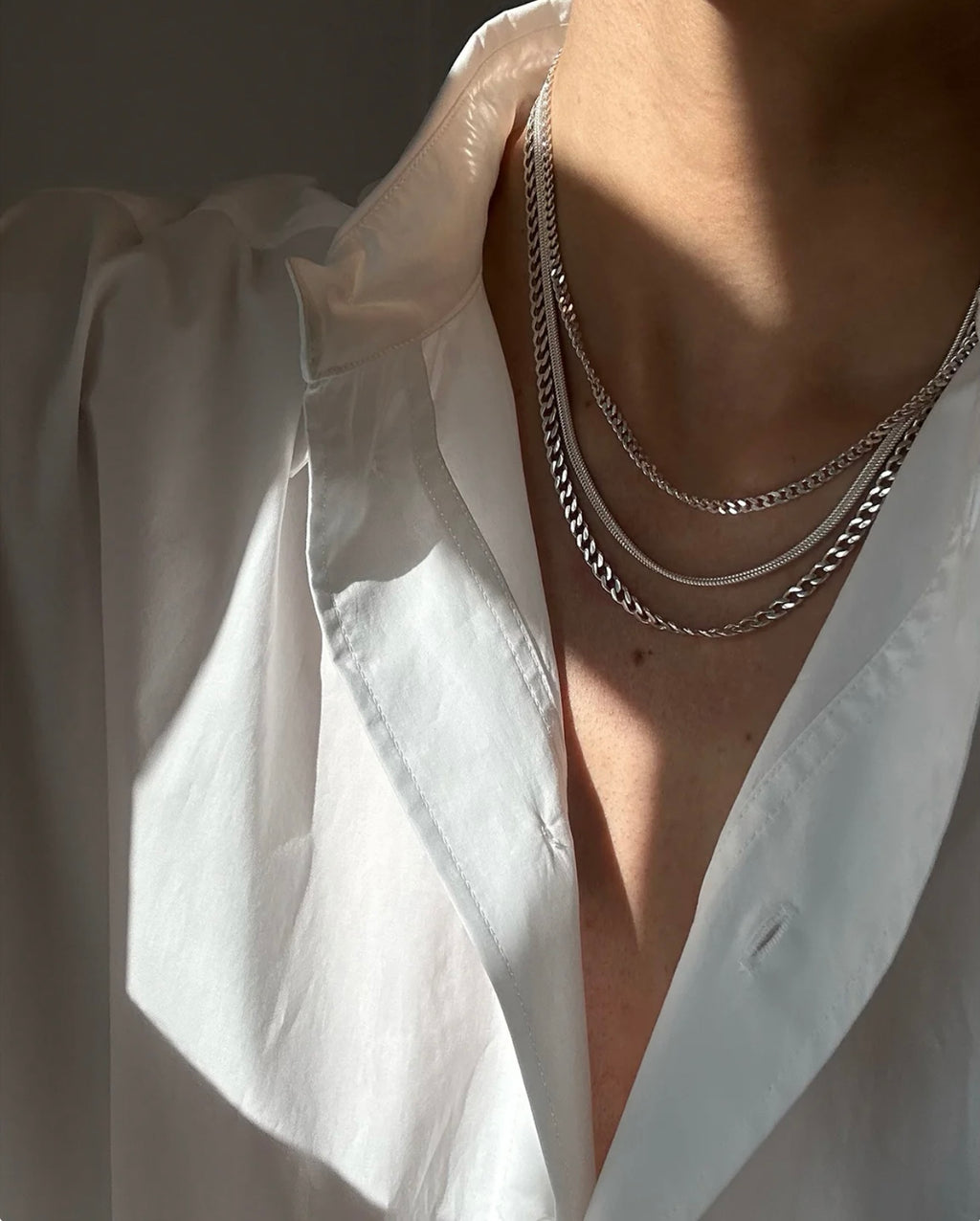 Philippa Studios Snake halskjede, sølv