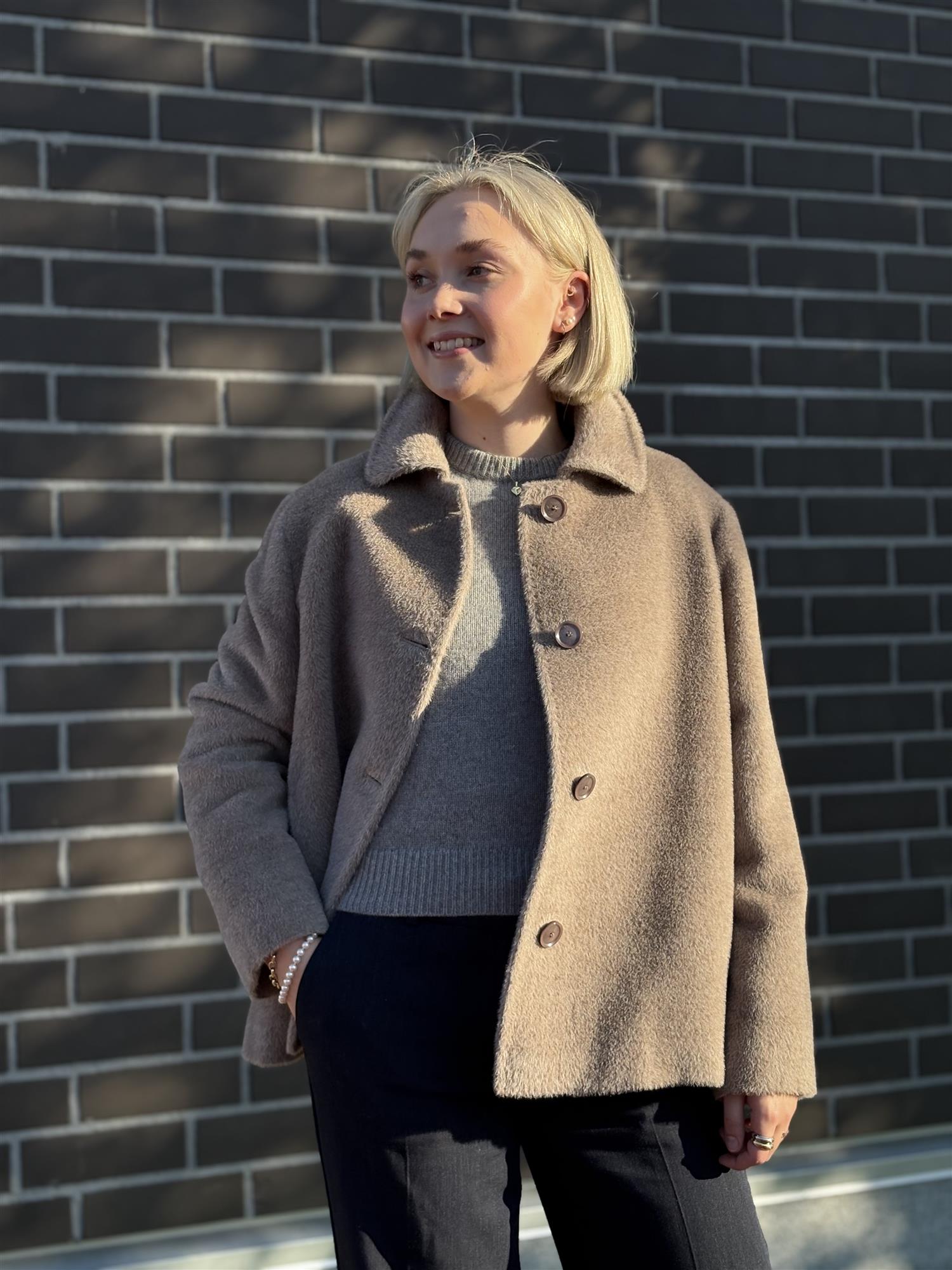 Natura Cashmere  Agnes Alpaca, taupe