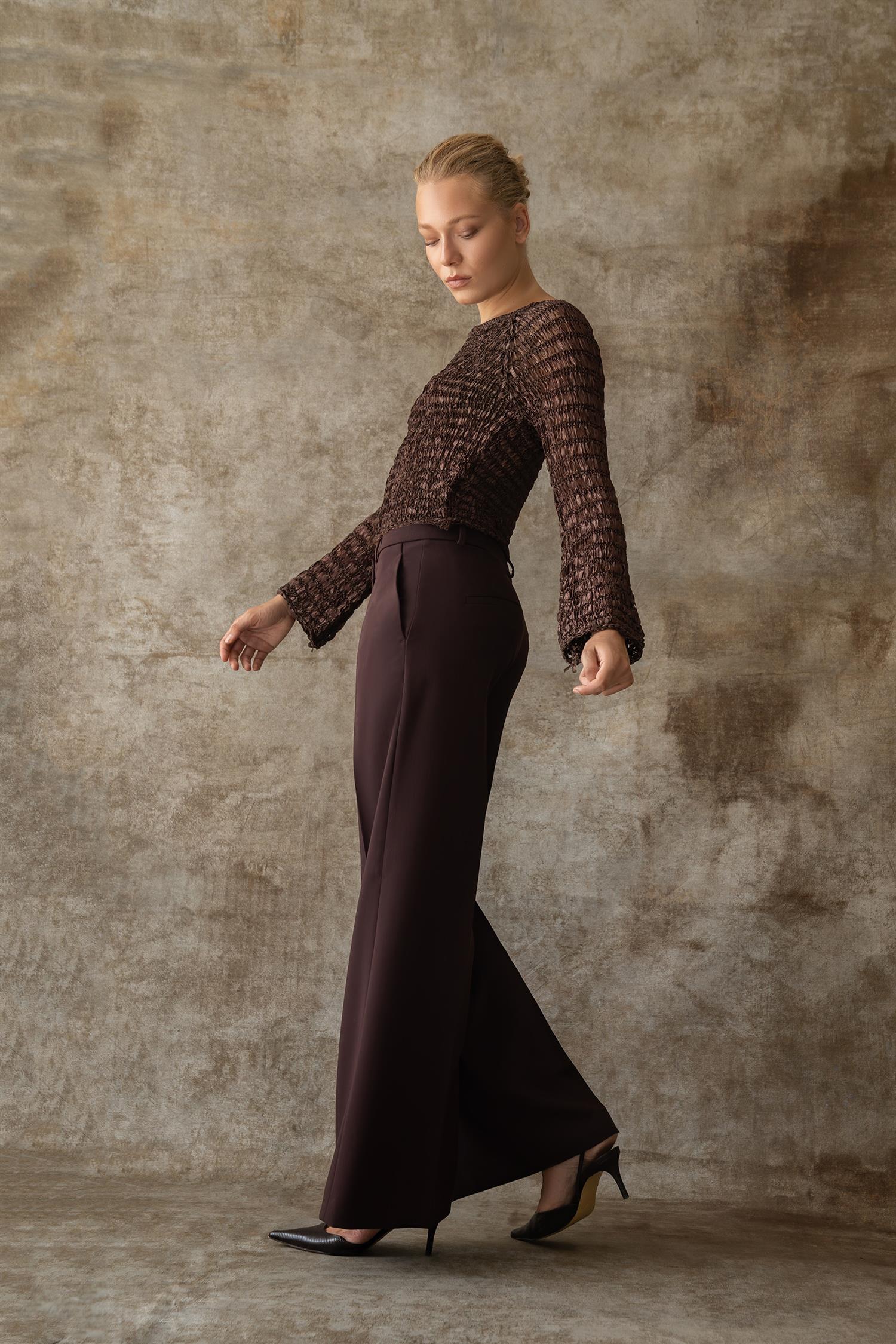 Seductive Shiloh Optical fine wool, barolo