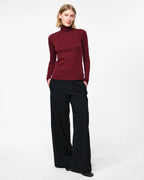 Julie Josephine Camilla Turtleneck, plum